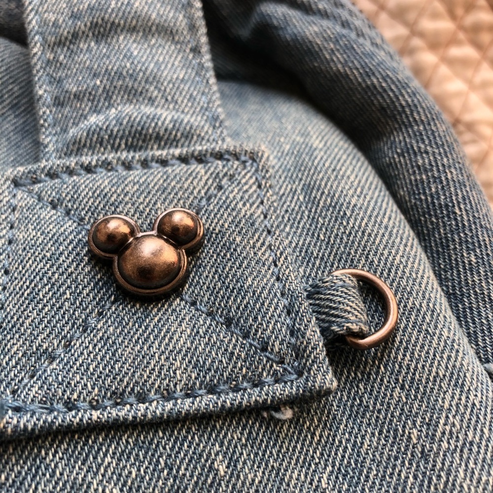 DISNEY Micky Mouse Denim Backpack - Picture 10 of 16